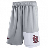 Men's St. Louis Cardinals Nike Gray Dry Fly Shorts